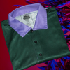 Green and Purple Golf Shirts
