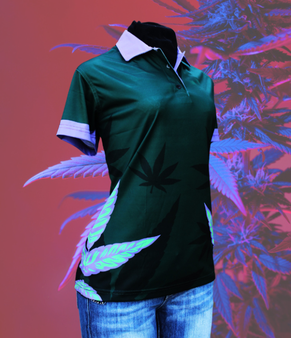 Green and Purple Golf Shirts